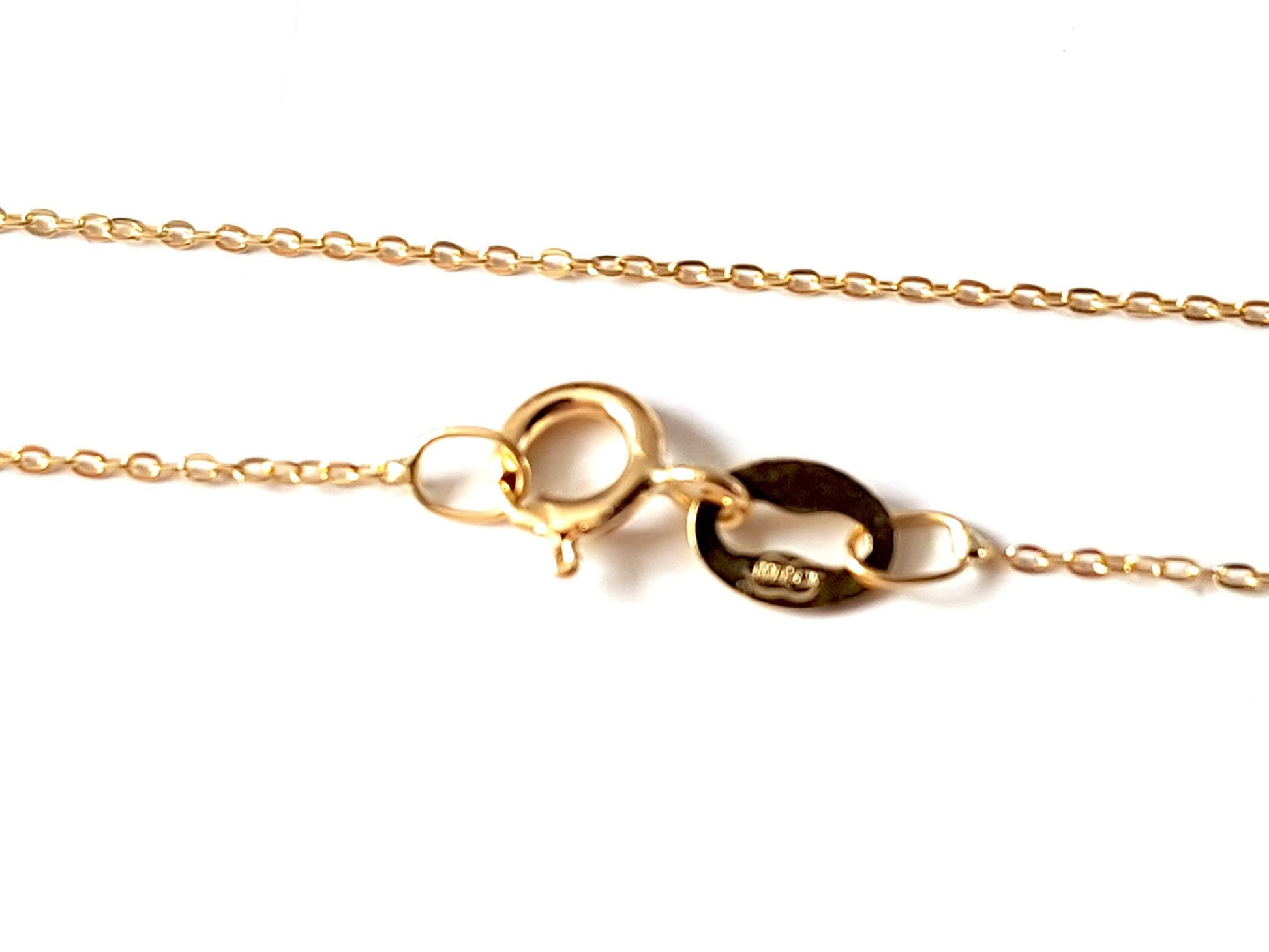 Chaîne forçat or jaune massif 18k 750%