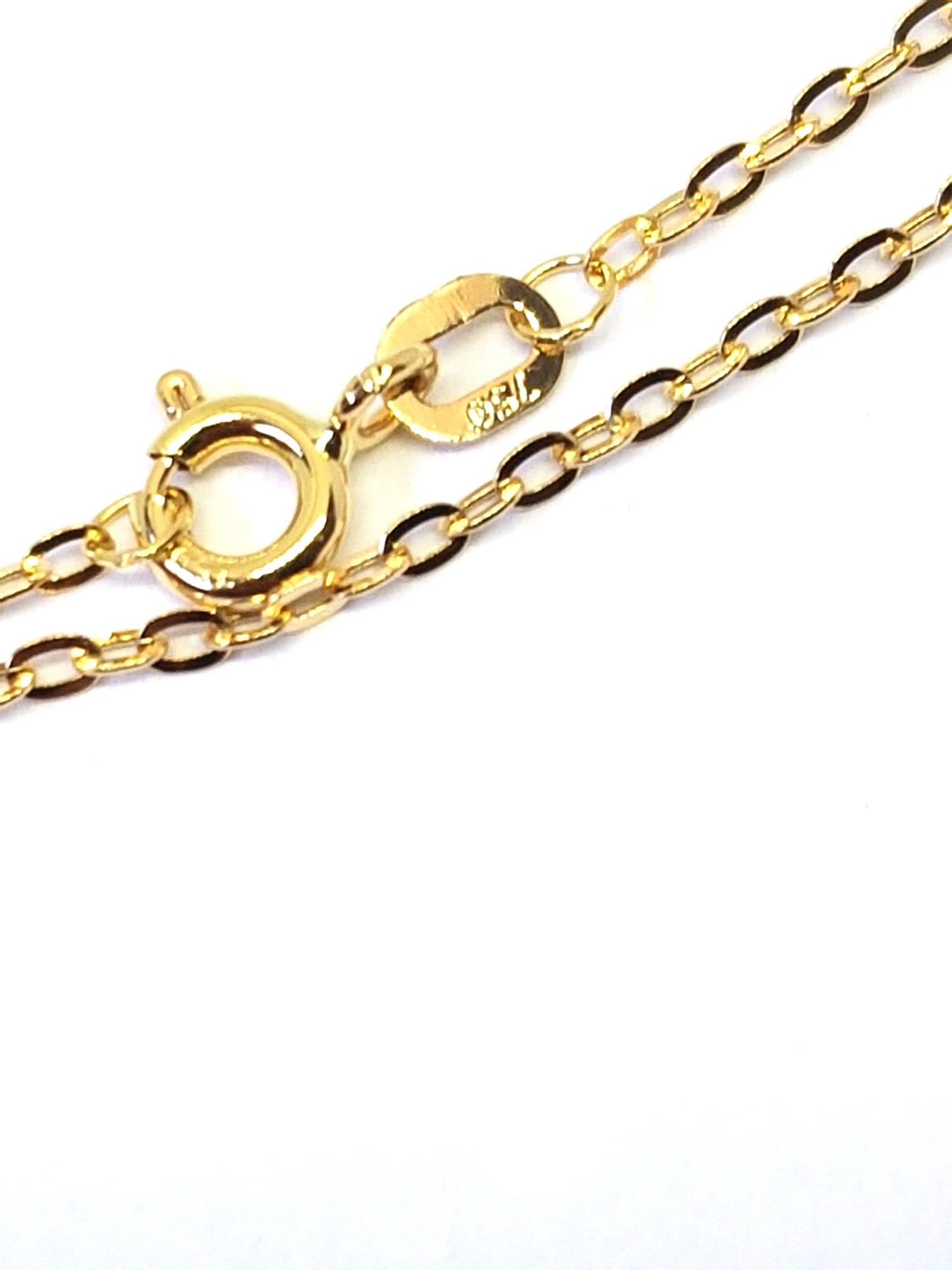 Promotion Chaîne or jaune massif 18k 750% 55 cm 1.70 mm