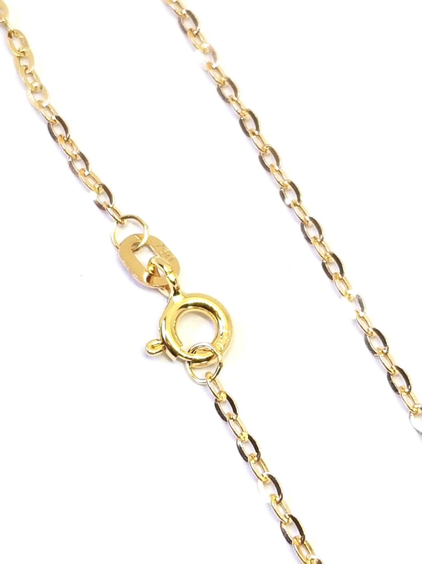 Promotion Chaîne or jaune massif 18k 750% 55 cm 1.70 mm