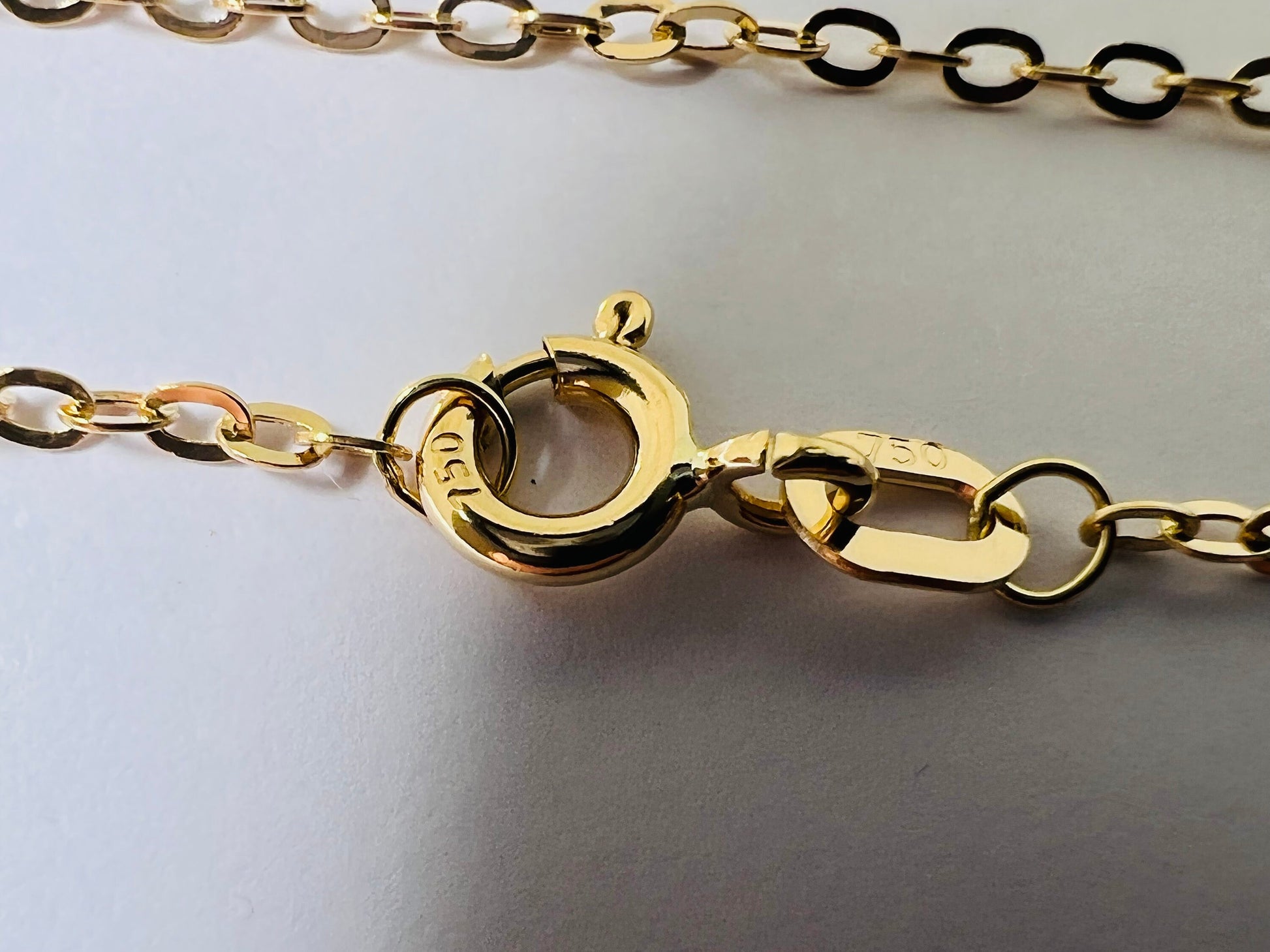 Promotion: Chaîne or jaune massif 18k 60 cm 1.70 mm