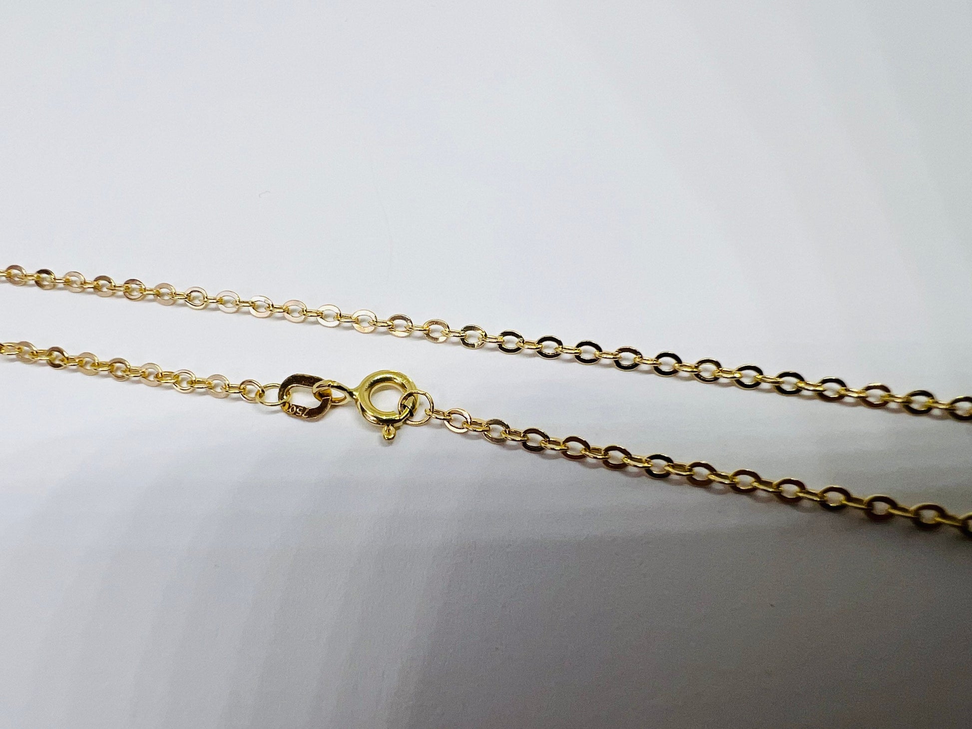 Promotion: Chaîne or jaune massif 18k 60 cm 1.70 mm