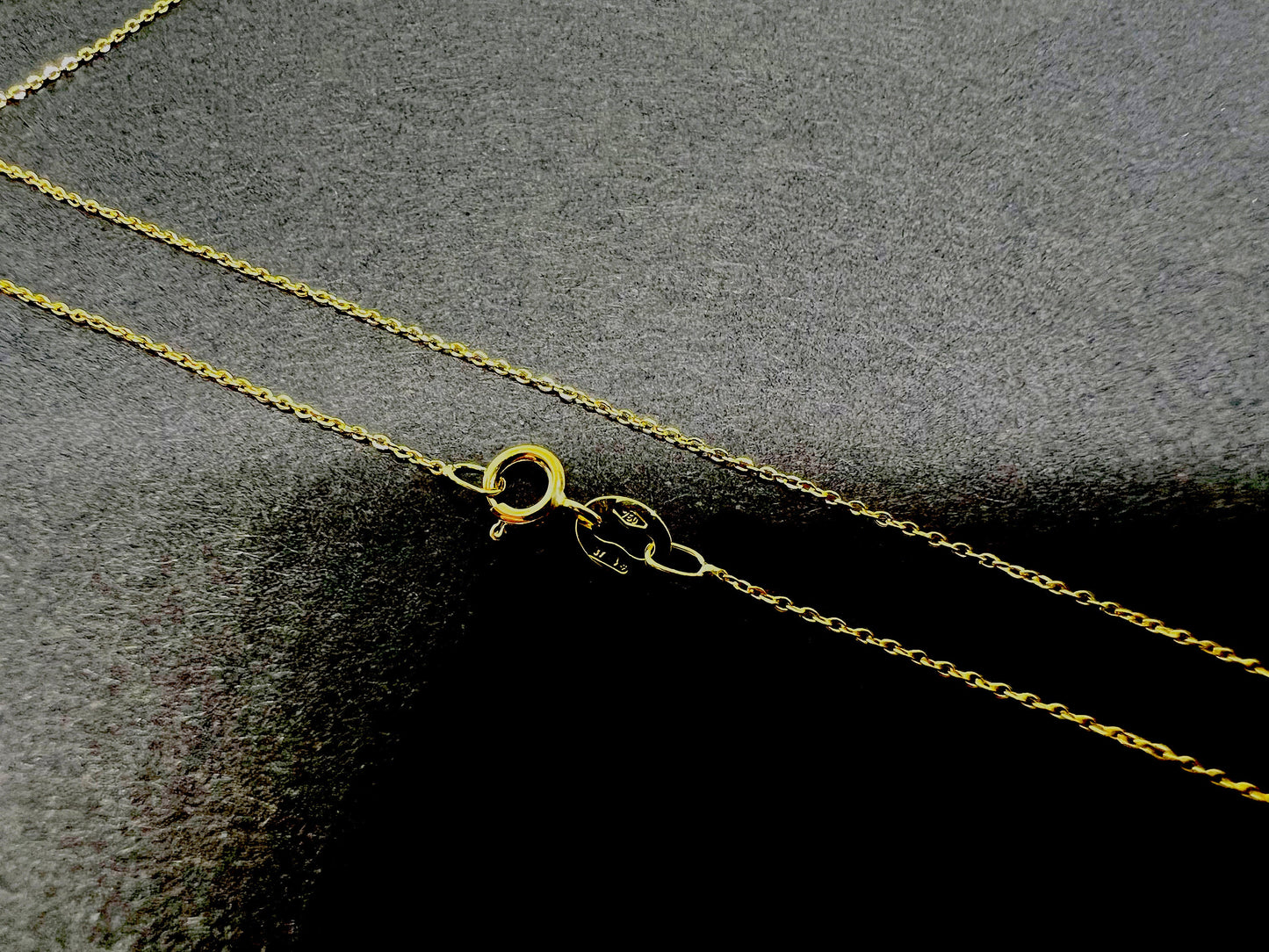 Chaîne forçat or jaune massif 18k 750%