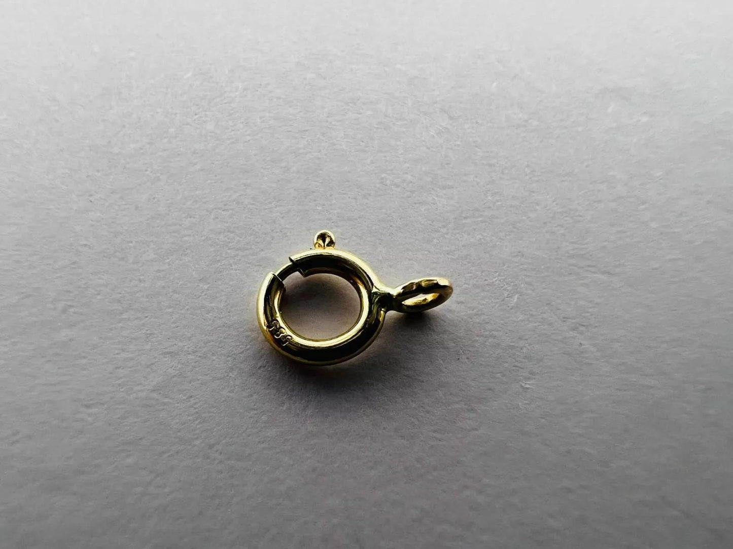 Fermoir bijoux Or jaune massif 14k 585/1000 Taille: 4.50 mm