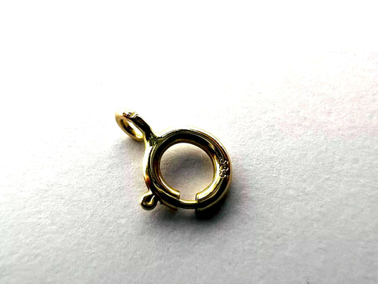 Fermoir bijoux Or jaune massif 14k 585/1000 Taille: 4.50 mm