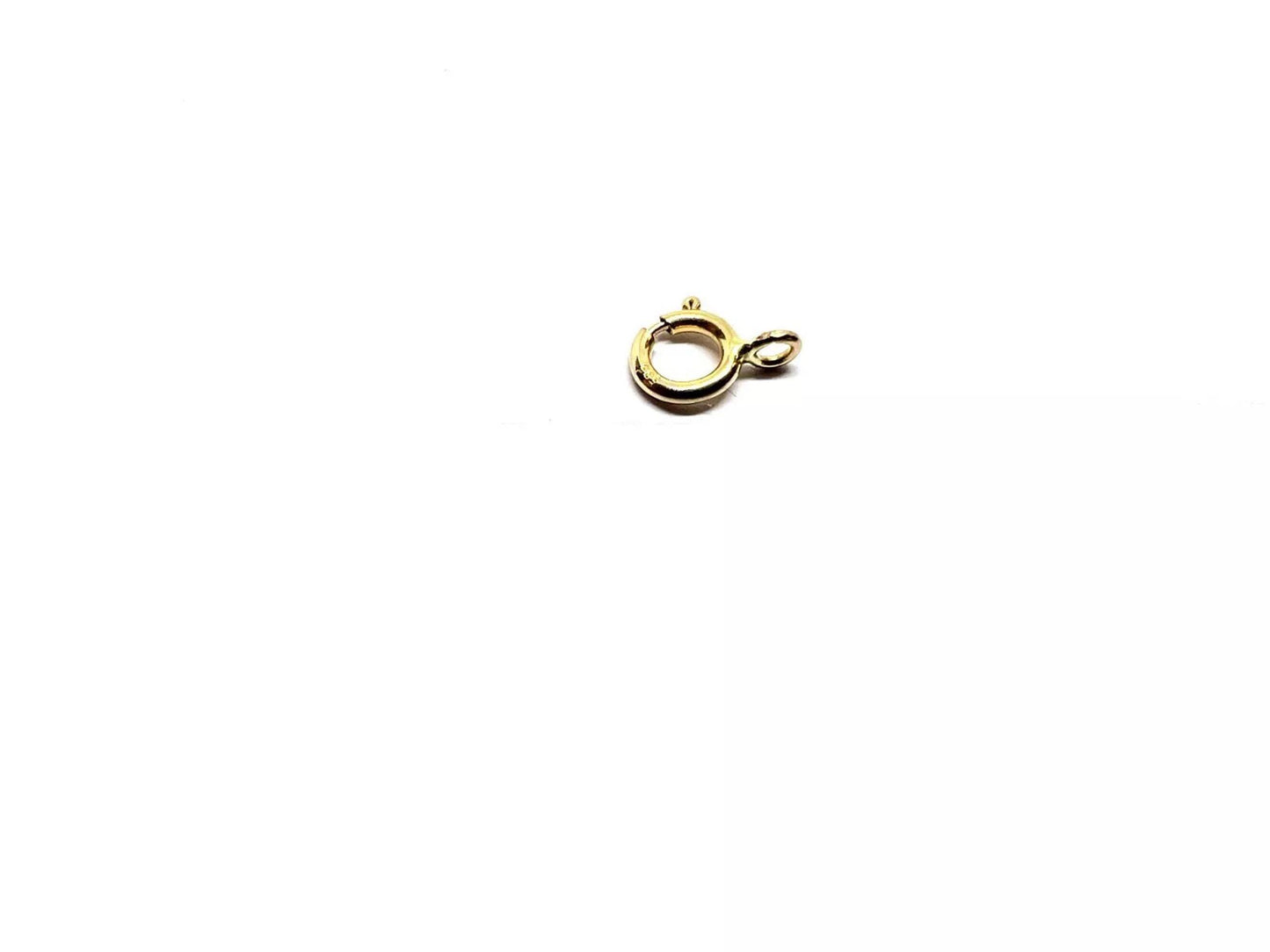 Fermoir bijoux Or jaune massif 14k 585/1000 Taille: 4.50 mm
